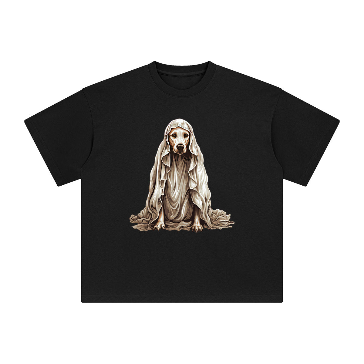 Ghost Dog Graphic Tee-INNBLAC Fashion Apparel