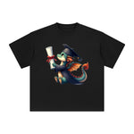Graduation Dragon Graphic Tee-INNBLAC Fashion Apparel