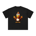 Funny Turkey Graphic Tee-INNBLAC Fashion Apparel