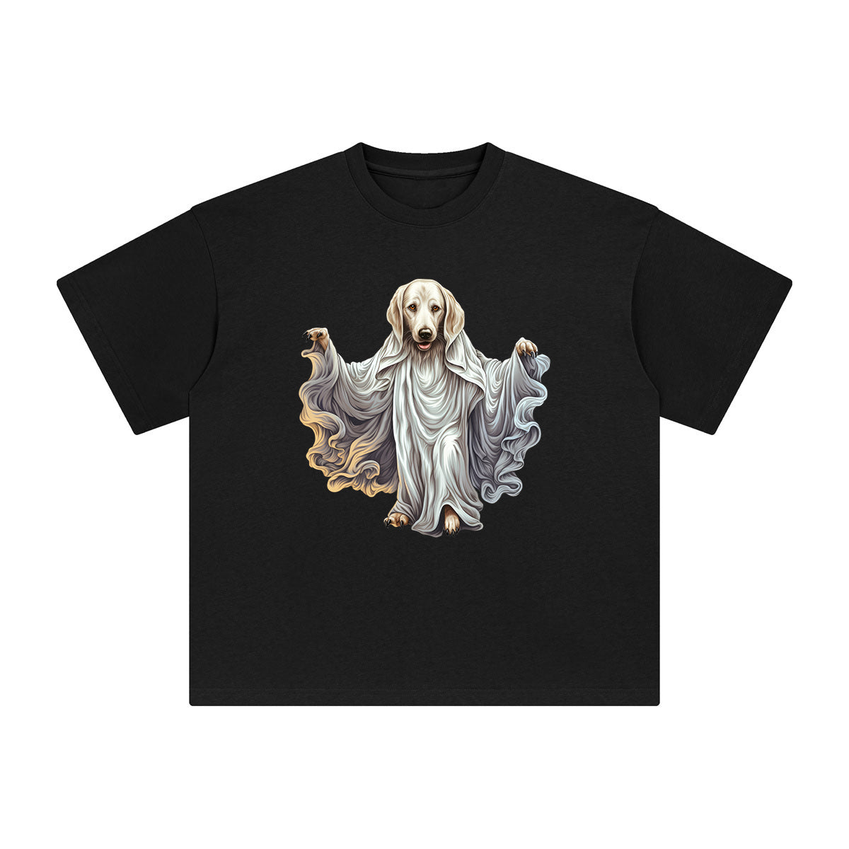 Ghost Dog Graphic Tee-INNBLAC Fashion Apparel