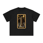 The Tower Card Graphic Tee-INNBLAC Fashion Apparel