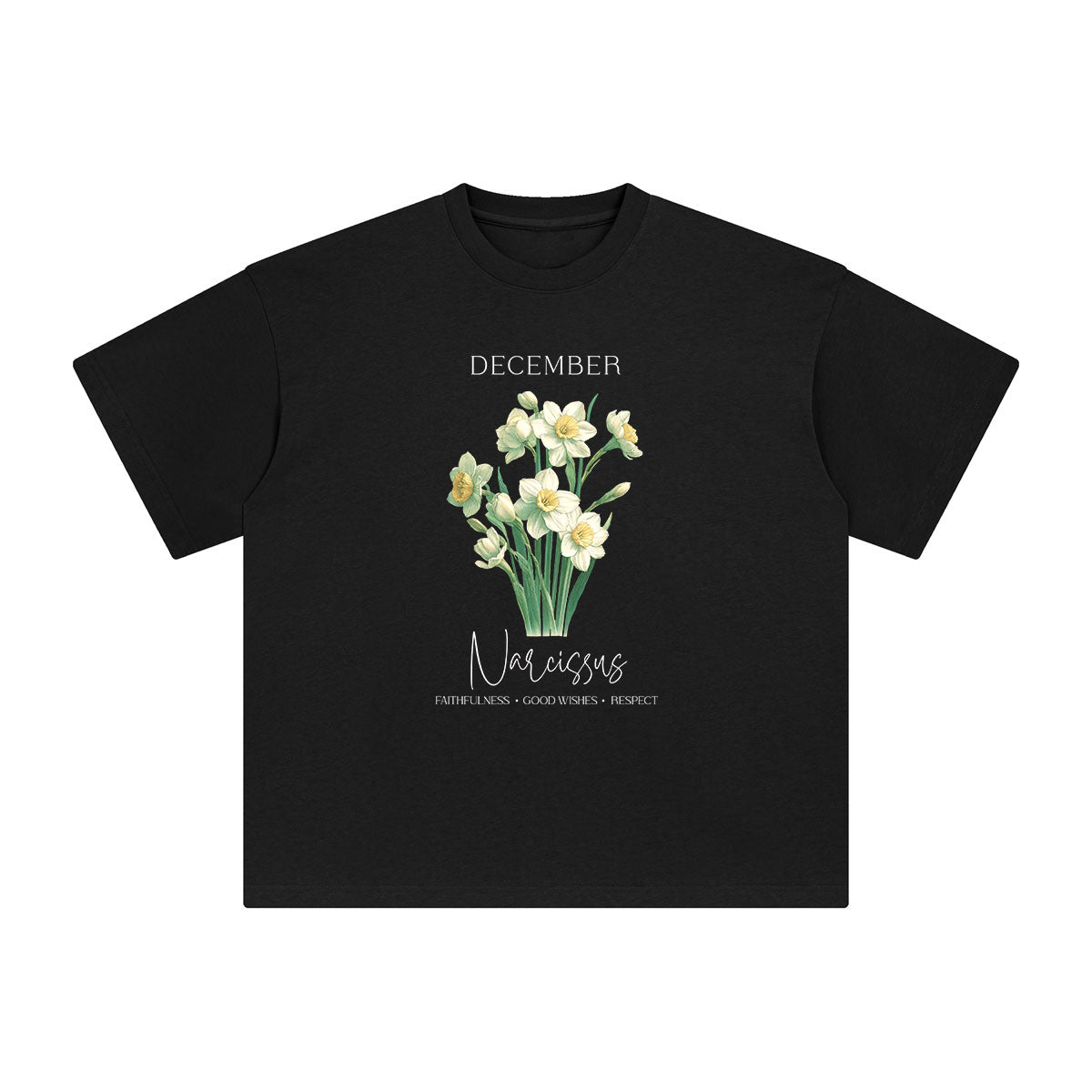 Narcissus Graphic Tee-INNBLAC Fashion Apparel