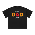 Happy Dad Day Graphic Tee-INNBLAC Fashion Apparel