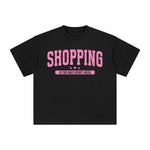 SHOPPING Graphic Tee-INNBLAC Fashion Apparel