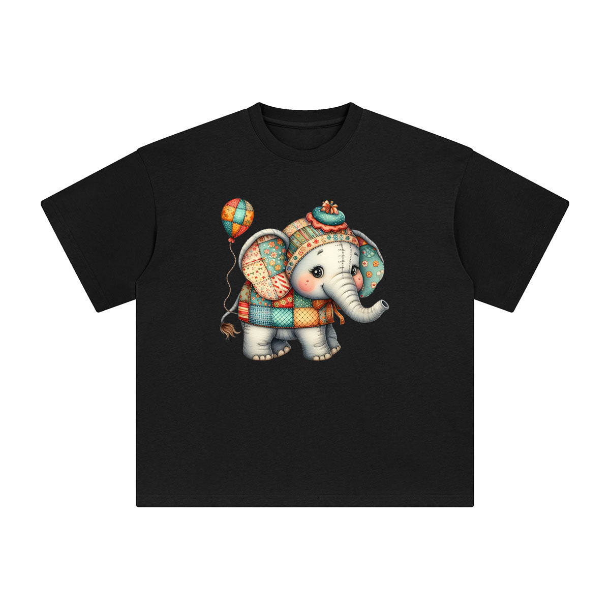 Elephant Graphic Tee-INNBLAC Fashion Apparel