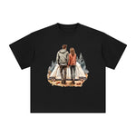 Couple Camping Graphic Tee-INNBLAC Fashion Apparel