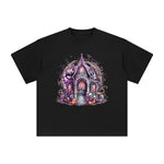 Halloween Tomb Graphic Tee-INNBLAC Fashion Apparel