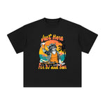 Just Here For The Beer And DJ Graphic Tee-INNBLAC Fashion Apparel