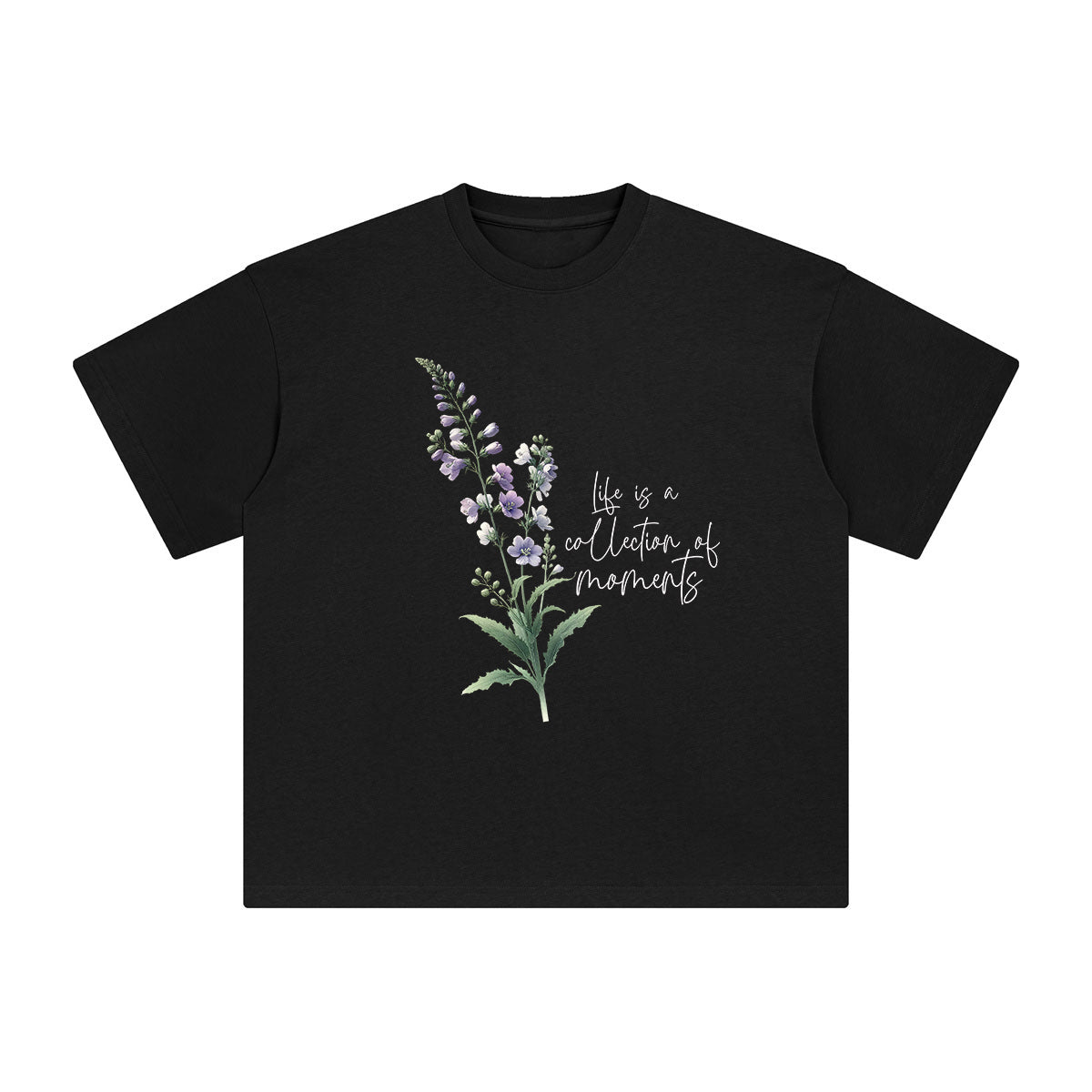 Larkspur Graphic Tee-INNBLAC Fashion Apparel