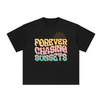 Forever Chasing Sunsets Graphic Tee-INNBLAC Fashion Apparel