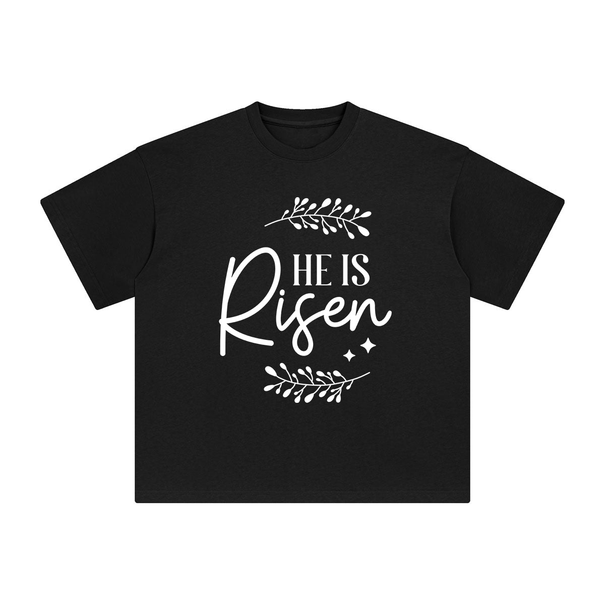 He Is Risen Graphic Tee-INNBLAC Fashion Apparel