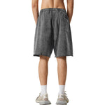 Pantalones cortos destructivos con bordes sin rematar