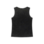Women's Washed Faded Sleeveless Tee 9.5oz-INNBLAC Fashion Apparel