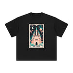 The Castle Card Graphic Tee-INNBLAC Fashion Apparel