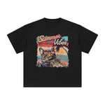 Summer Vibes Graphic Tee-INNBLAC Fashion Apparel