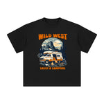 Wild West Enjoy A Campfire Graphic Tee-INNBLAC Fashion Apparel