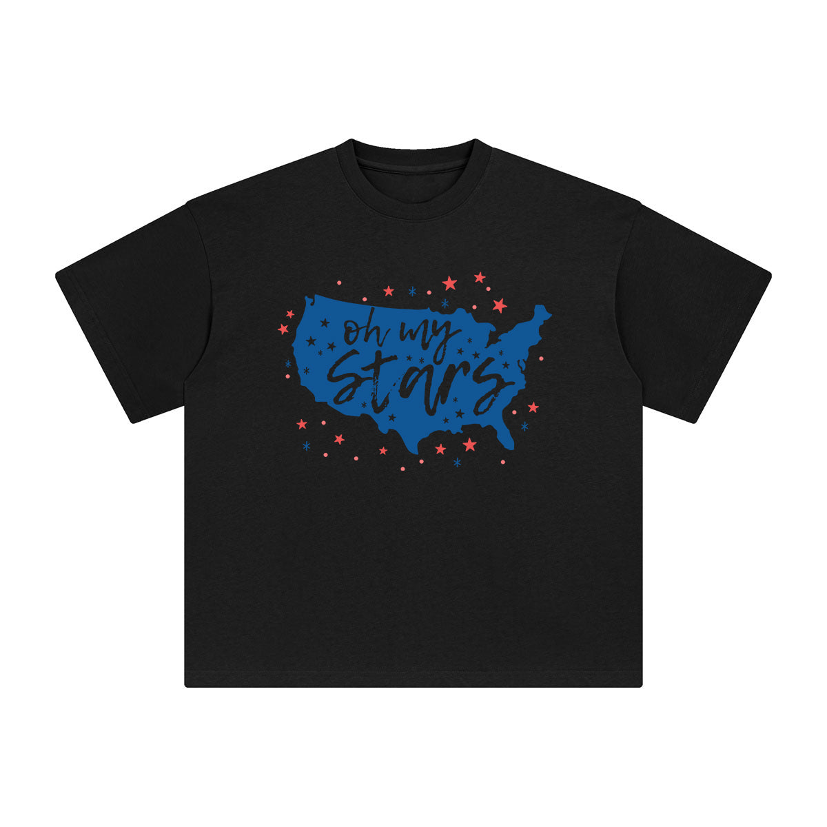 Oh My Stars Graphic Tee-INNBLAC Fashion Apparel