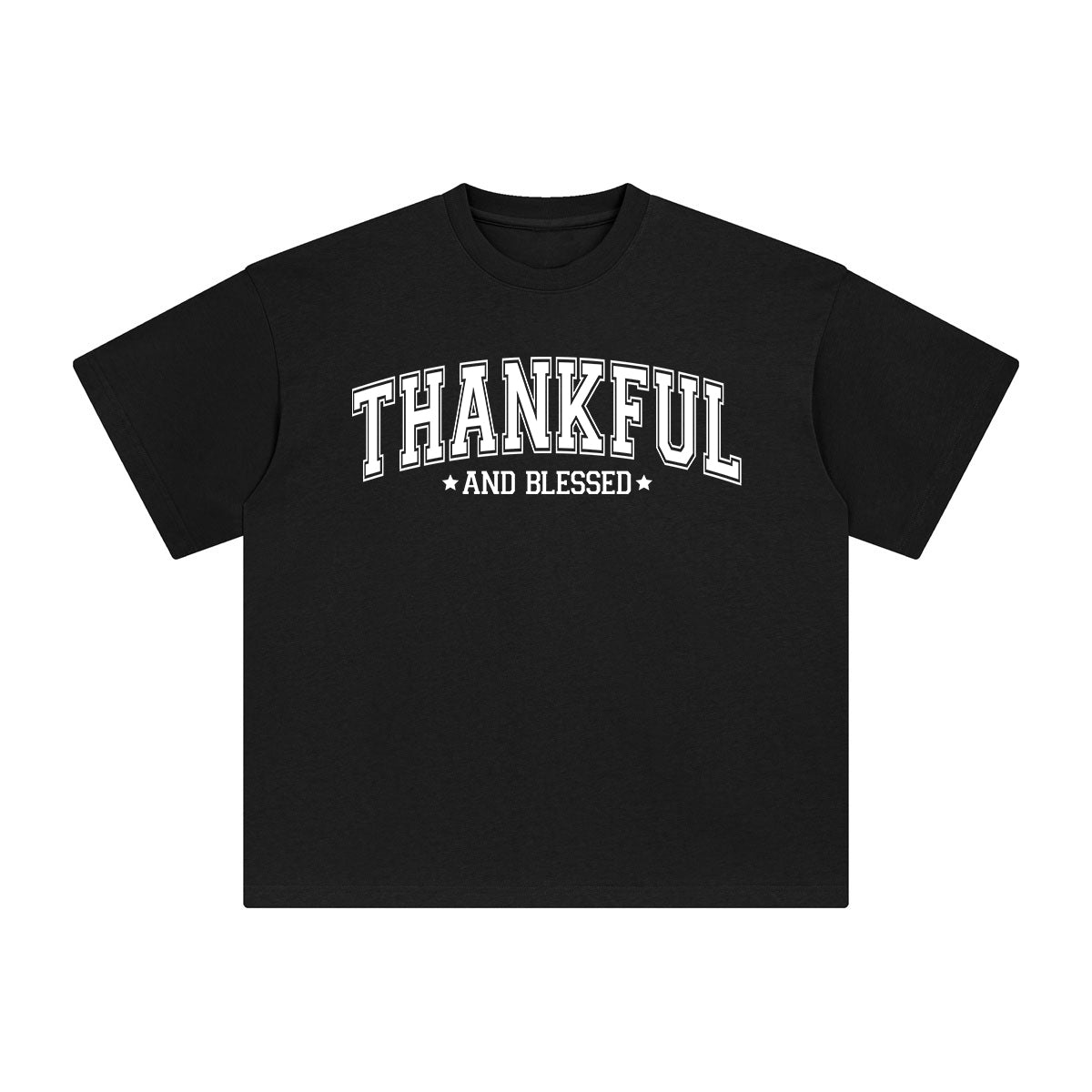 Thankful & Blessed Graphic Tee-INNBLAC Fashion Apparel