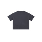 Camiseta destructiva de peso pesado con borde crudo de 10 oz