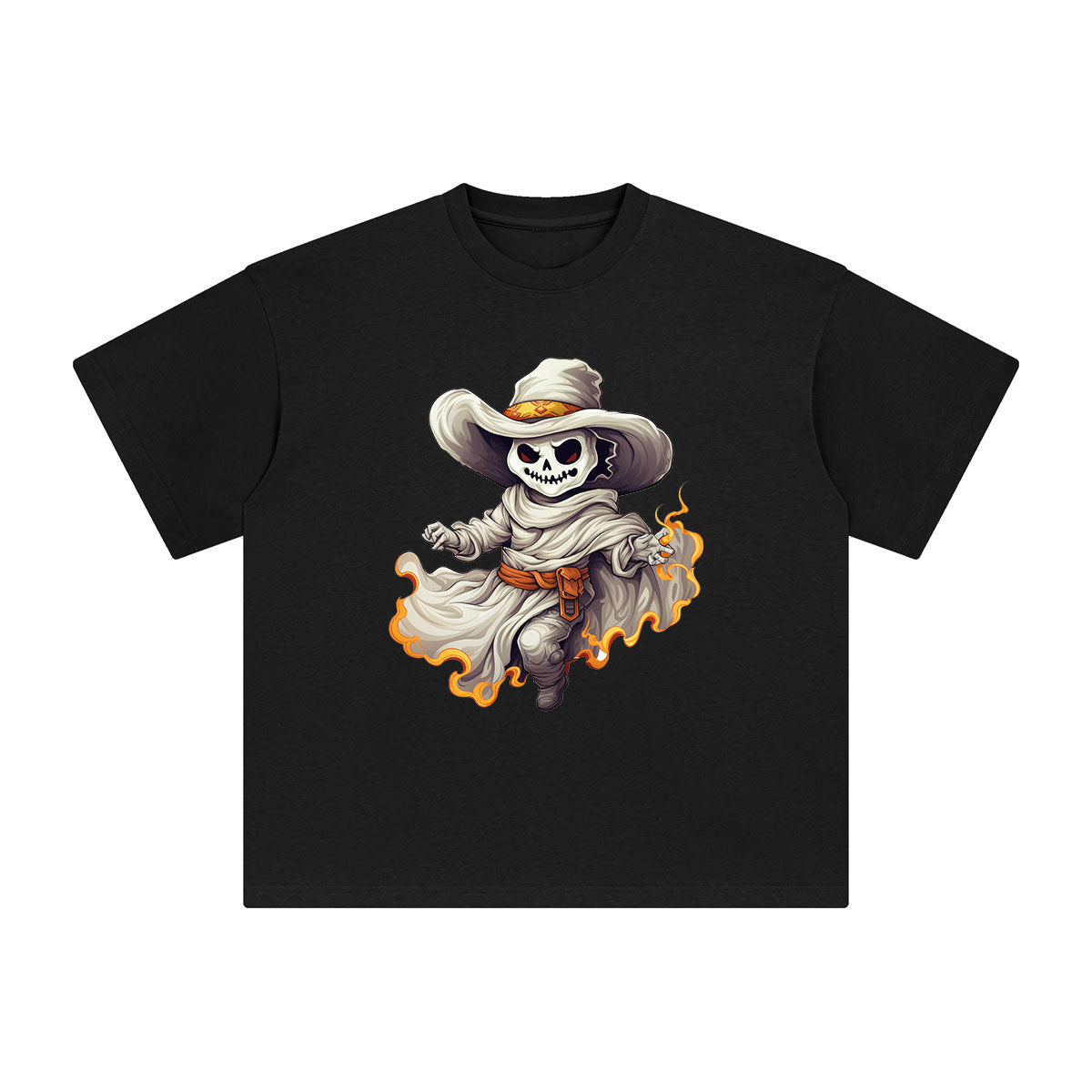 Ghost Graphic Tee-INNBLAC Fashion Apparel