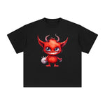 Red Devil Graphic Tee-INNBLAC Fashion Apparel