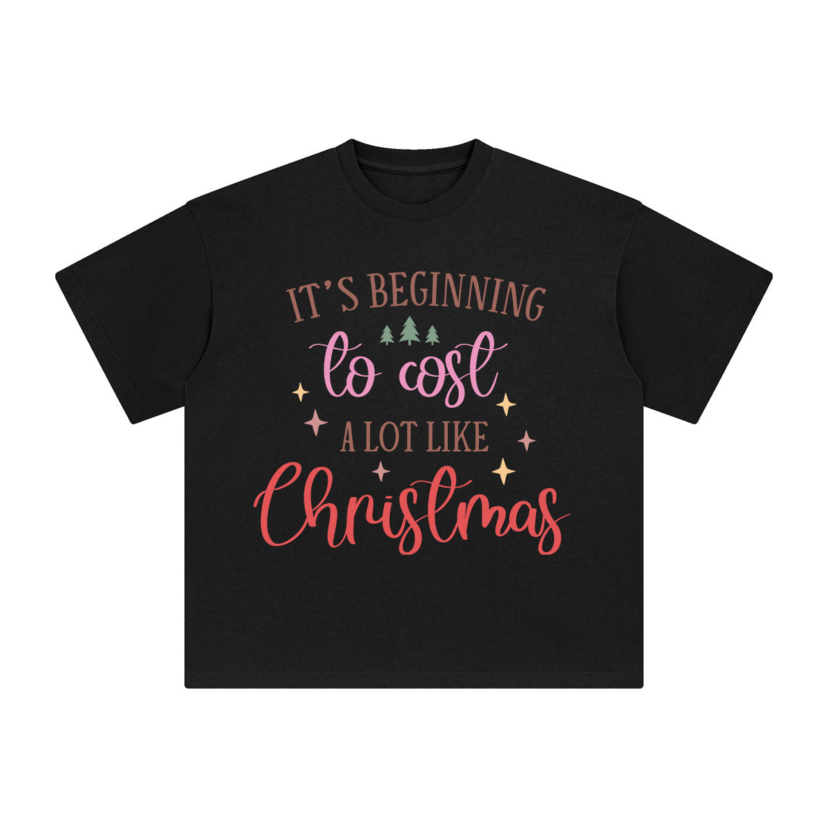 Christmas Graphic Tee-INNBLAC Fashion Apparel