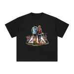 Couple Camping Graphic Tee-INNBLAC Fashion Apparel