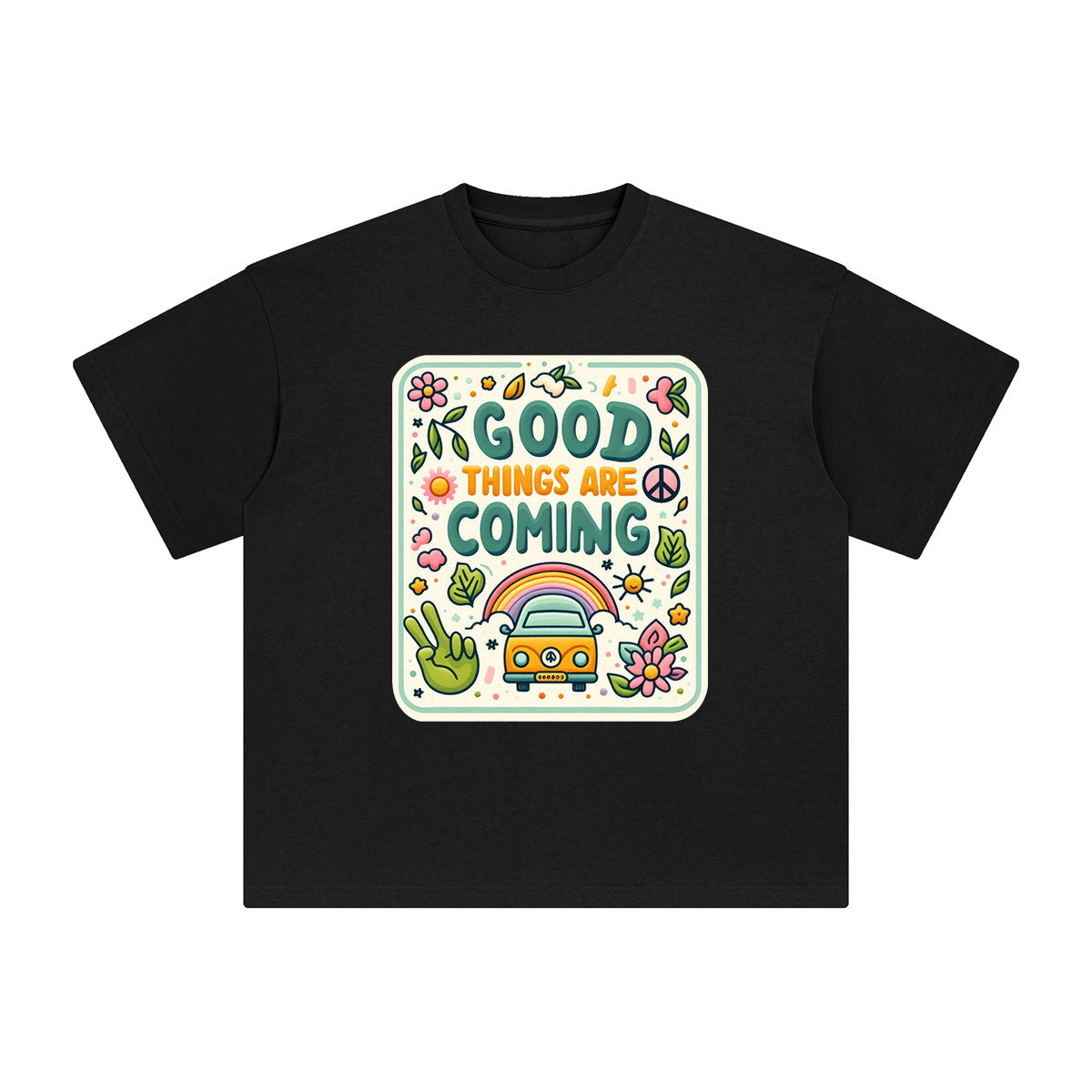 Good Things Are Coming Graphic Tee-INNBLAC Fashion Apparel