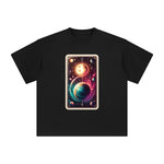 Mystical Moon Tarot Card Graphic Tee-INNBLAC Fashion Apparel