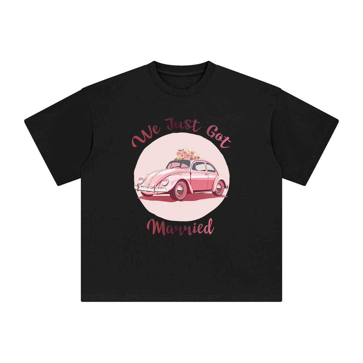 We Just Got Married Graphic Tee-INNBLAC Fashion Apparel