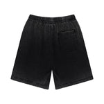 Heavy Wash Distressed Shorts