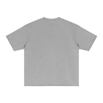 Distressed Raw Edge Washed T Shirt 8oz