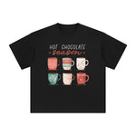 Hot Chocolate Season Graphic Tee-INNBLAC Fashion Apparel
