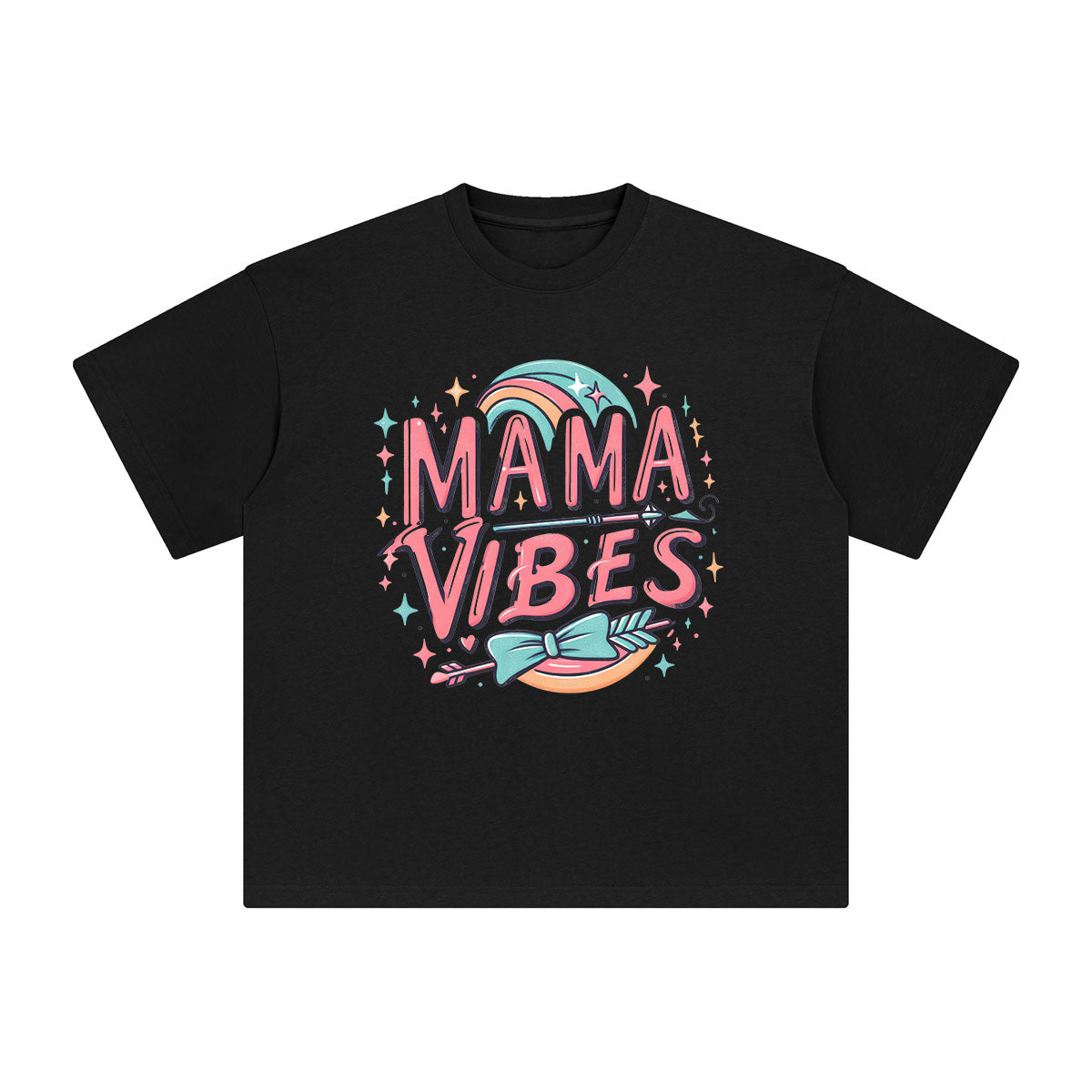 Mama Vibes Graphic Tee-INNBLAC Fashion Apparel