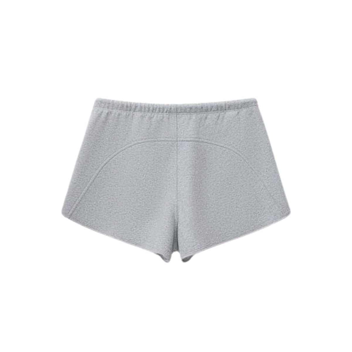 Drawstring Waist Terry Sport Shorts