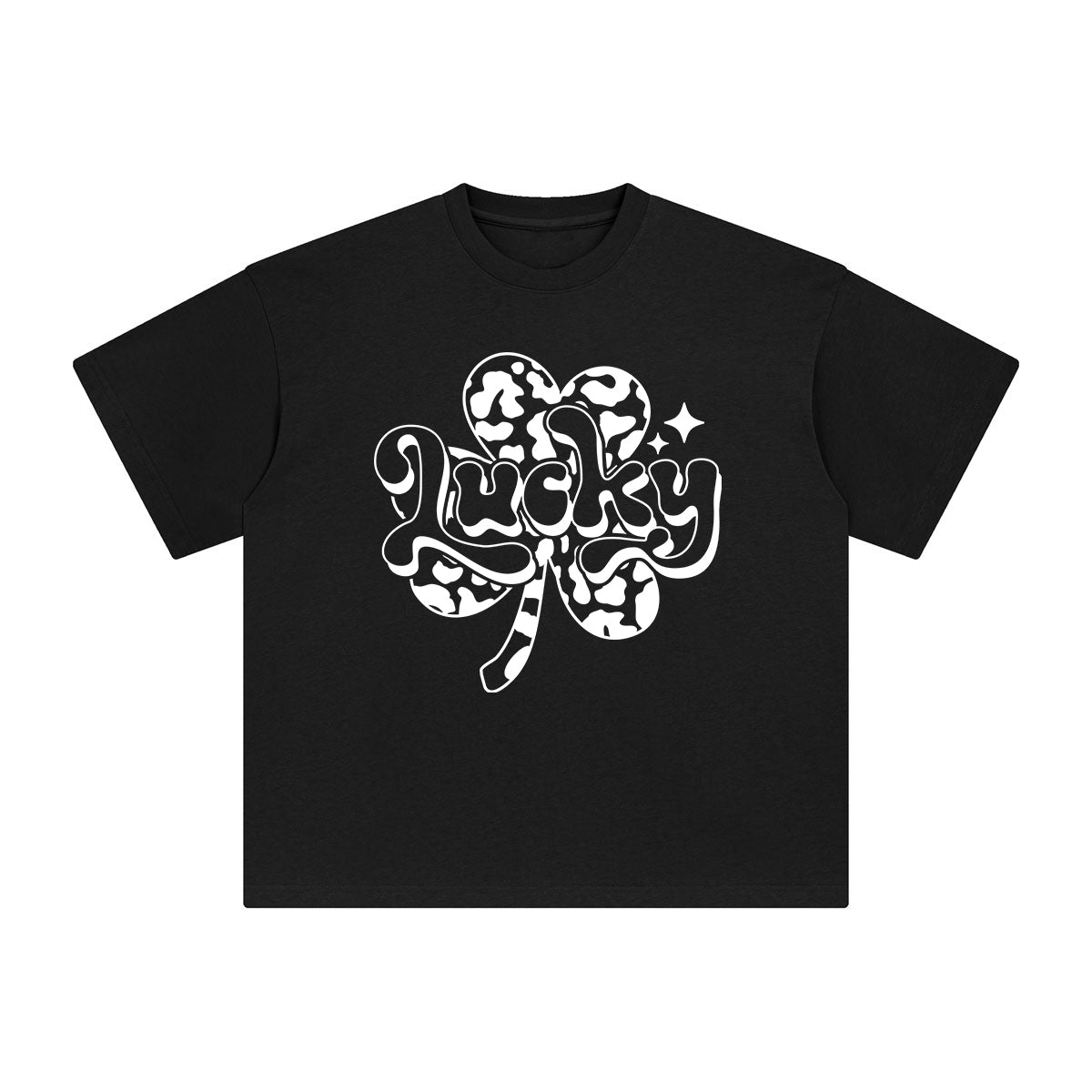 Lucky Shamrock Graphic Tee-INNBLAC Fashion Apparel