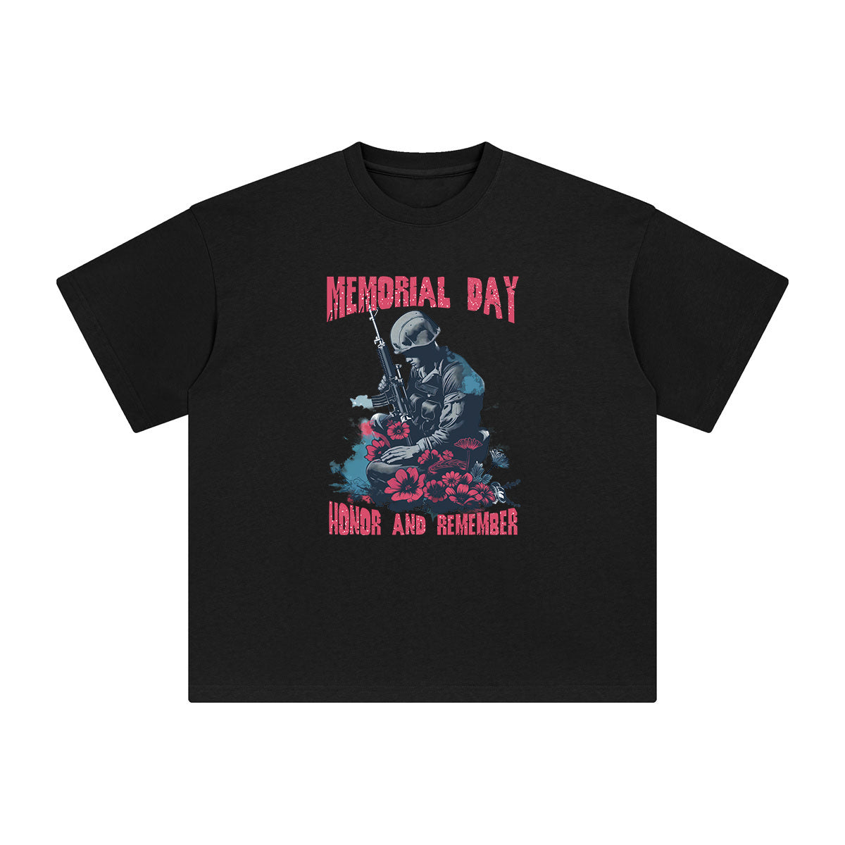 Memorial Day Honor And Remember Graphic Tee-INNBLAC Fashion Apparel