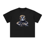 Goth Snake Graphic Tee-INNBLAC Fashion Apparel