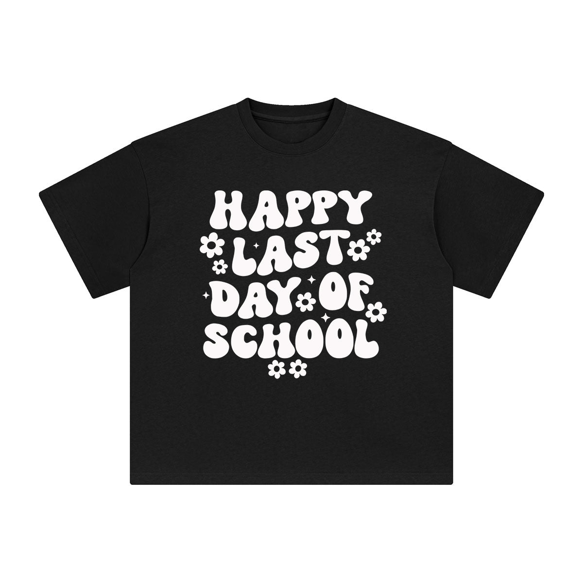 Happy Last Day Of School Graphic Tee-INNBLAC Fashion Apparel