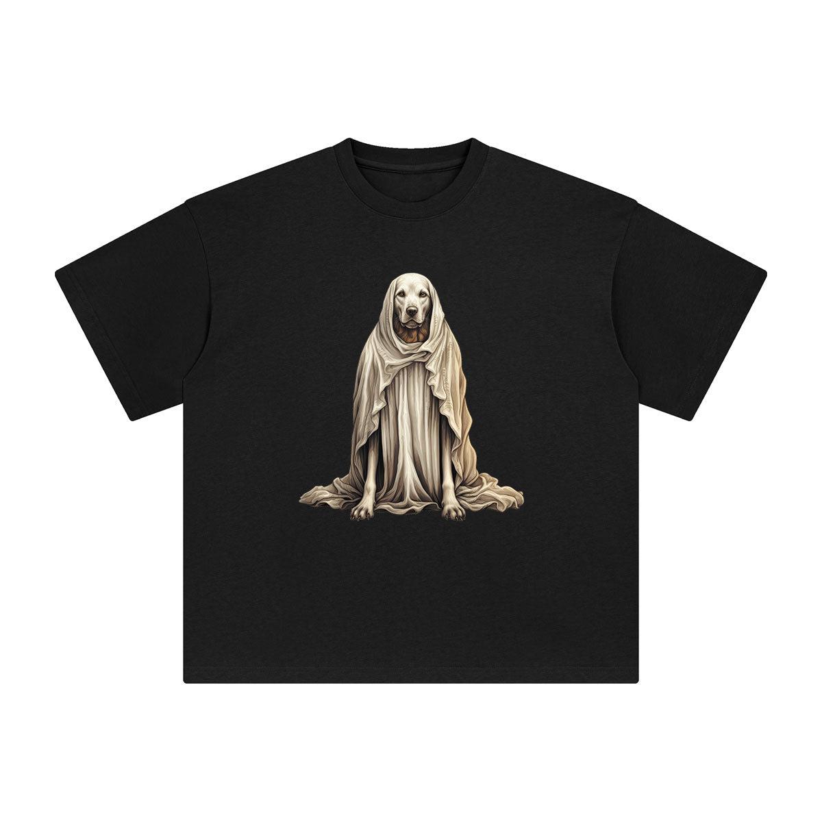 Ghost Dog Graphic Tee-INNBLAC Fashion Apparel