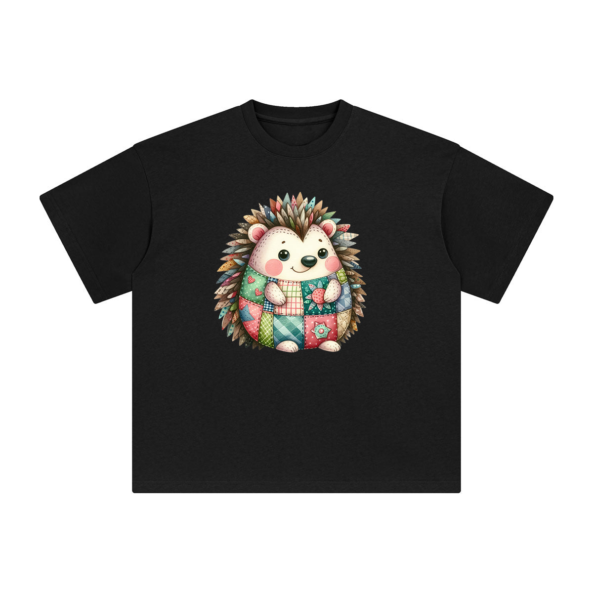 Hedgehog Graphic Tee-INNBLAC Fashion Apparel