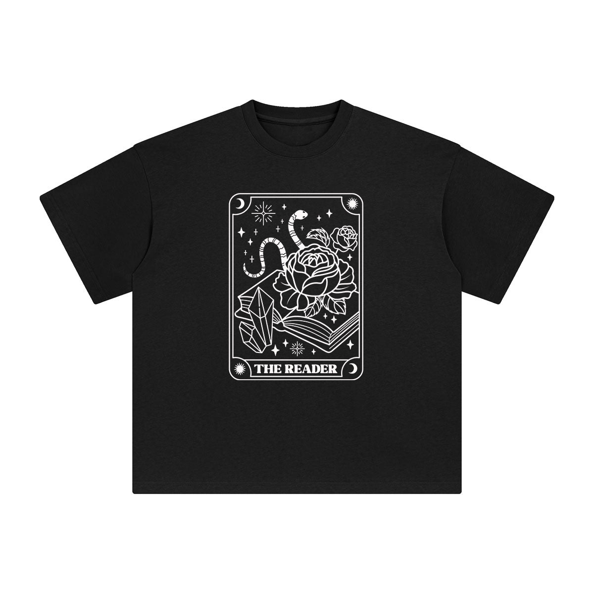 The Reader Graphic Tee-INNBLAC Fashion Apparel