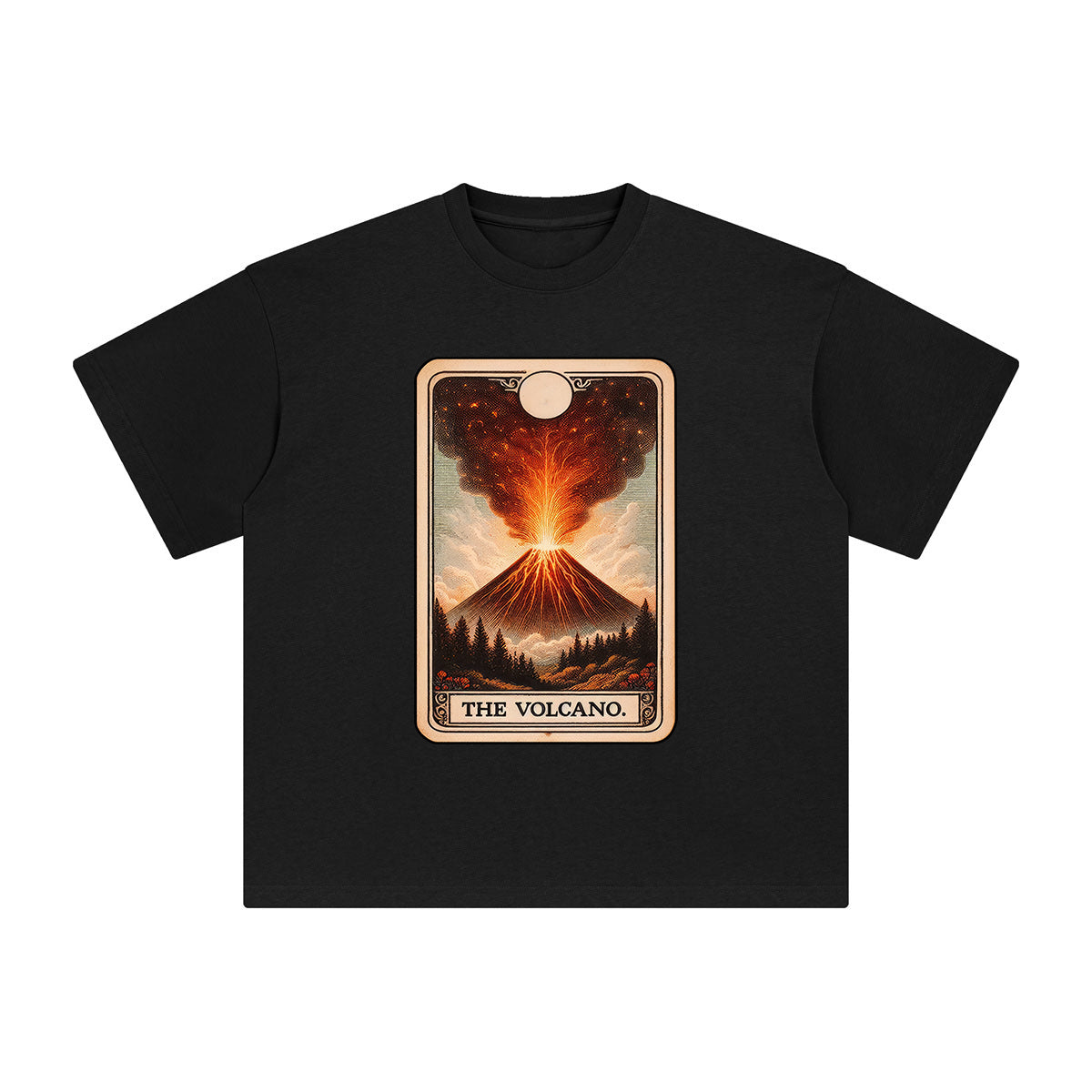 The Volcano Graphic Tee-INNBLAC Fashion Apparel