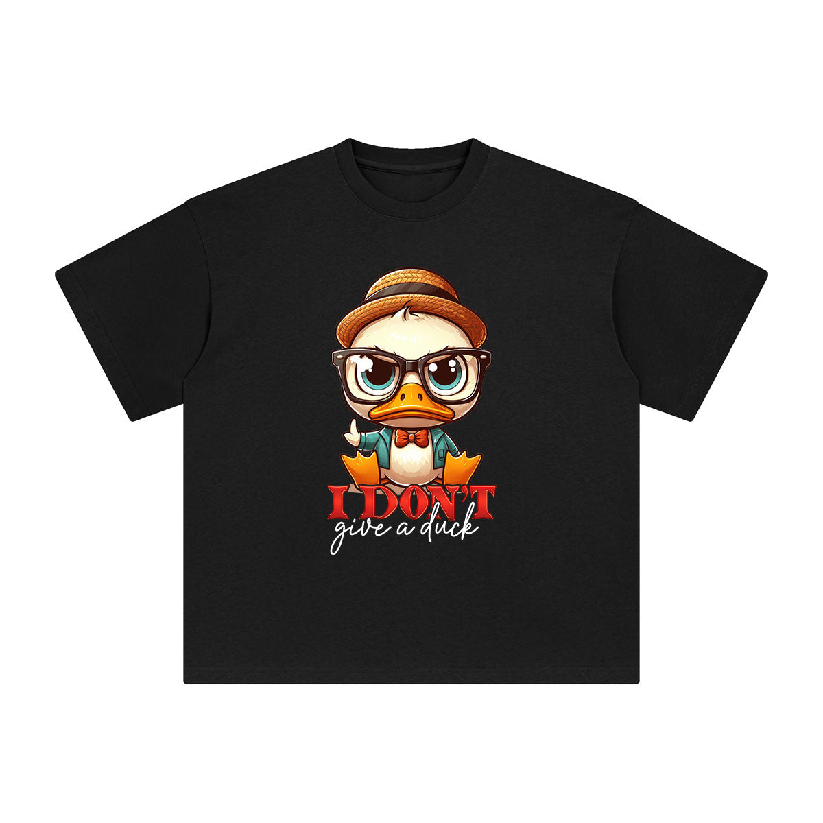 I Don't Give A Duck Graphic Tee-INNBLAC Fashion Apparel