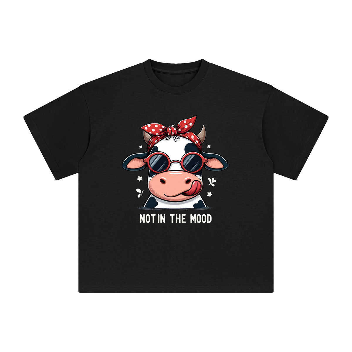 Not In The Mood Graphic Tee-INNBLAC Fashion Apparel