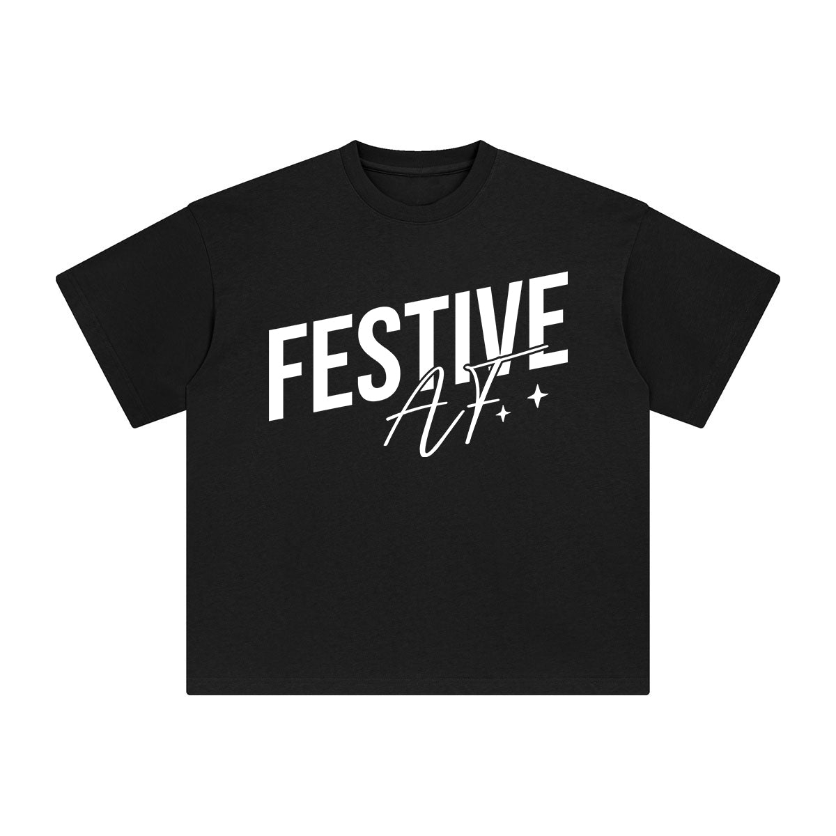 Festive Graphic Tee-INNBLAC Fashion Apparel