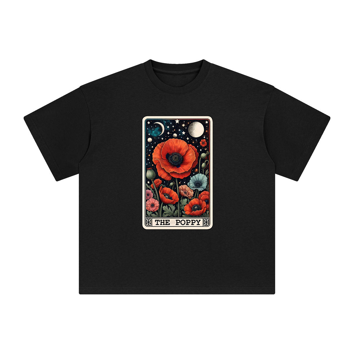 The Poppy Graphic Tee-INNBLAC Fashion Apparel
