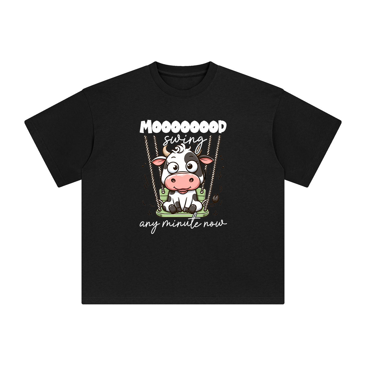 Moooooood Swing Graphic Tee-INNBLAC Fashion Apparel