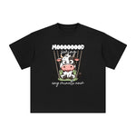 Moooooood Swing Graphic Tee-INNBLAC Fashion Apparel