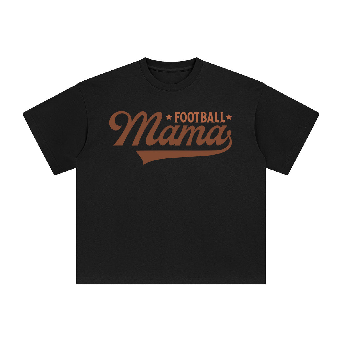 Football Mama Graphic Tee-INNBLAC Fashion Apparel